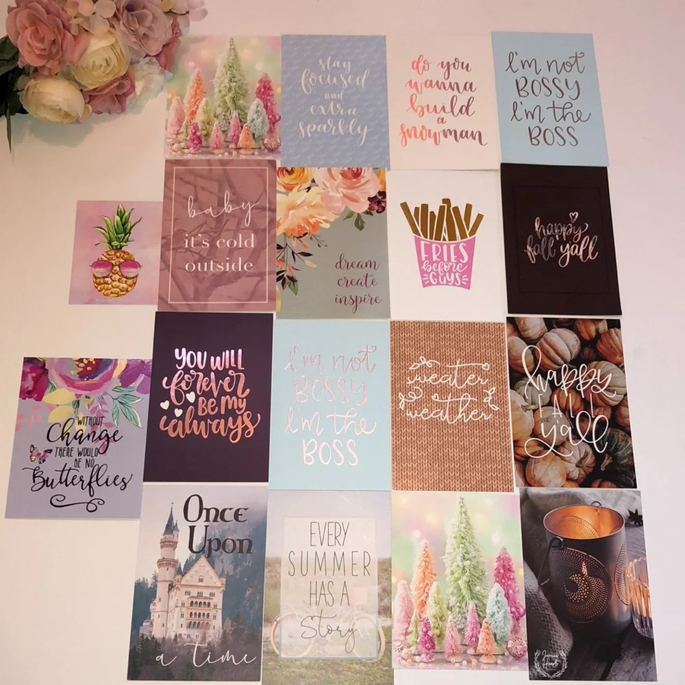 JESSICA HARTS PLANNER CARDS Jessica Hearts paper cards Planning Papers